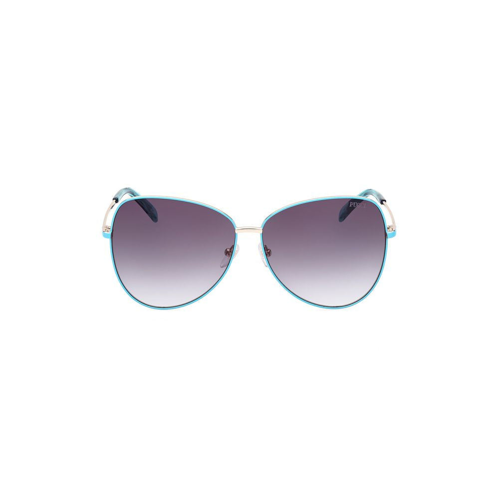 Emilio Pucci Metal Brown Sunglasses Glam Steals
