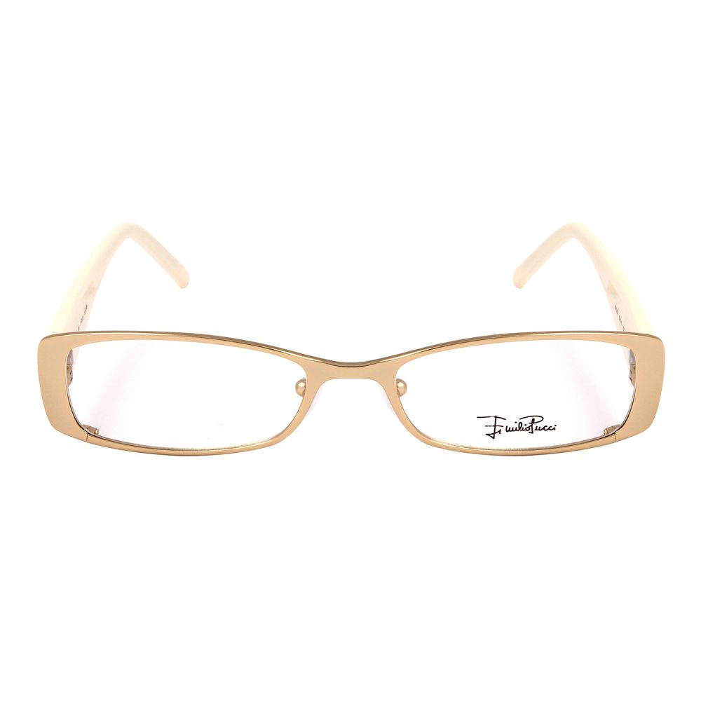 Emilio Pucci Metal Gold Frame Glam Steals