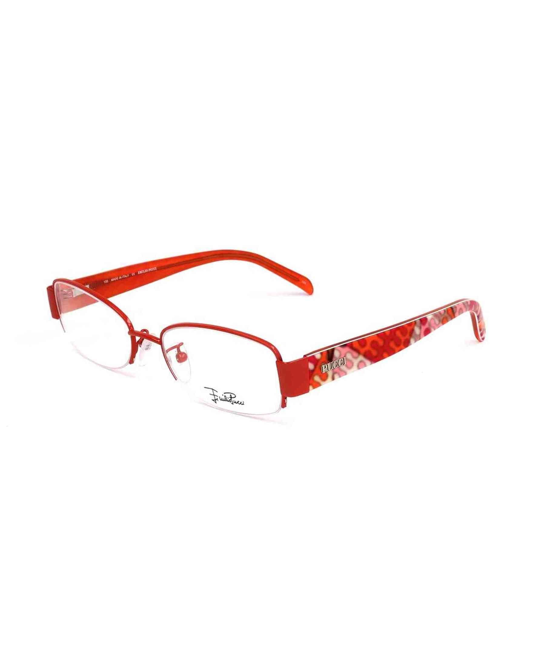 Emilio Pucci Metal Orange Frame Glam Steals