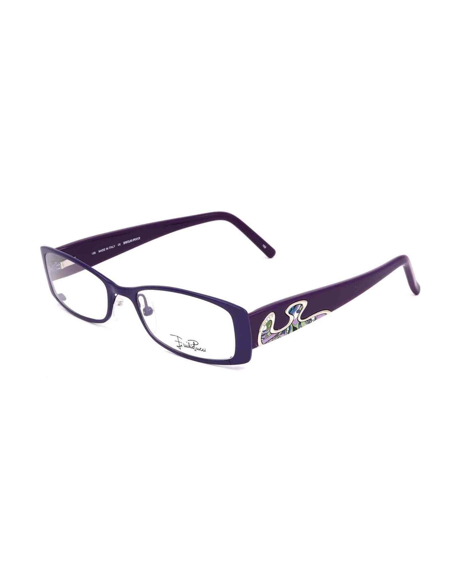 Emilio Pucci Metal Purple Frame Glam Steals