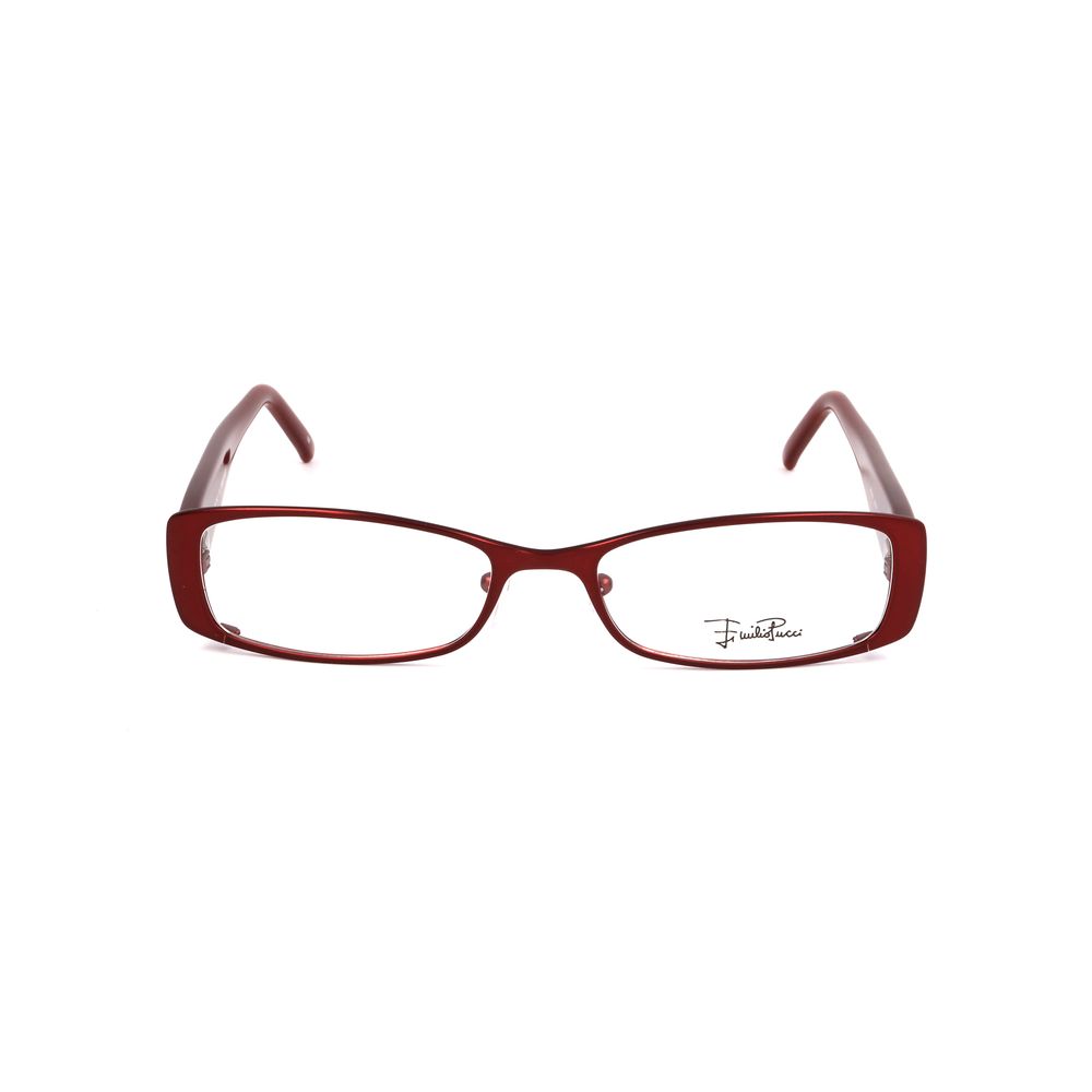 Emilio Pucci Metal Red Frame Glam Steals