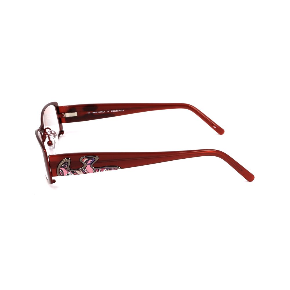 Emilio Pucci Metal Red Frame Glam Steals
