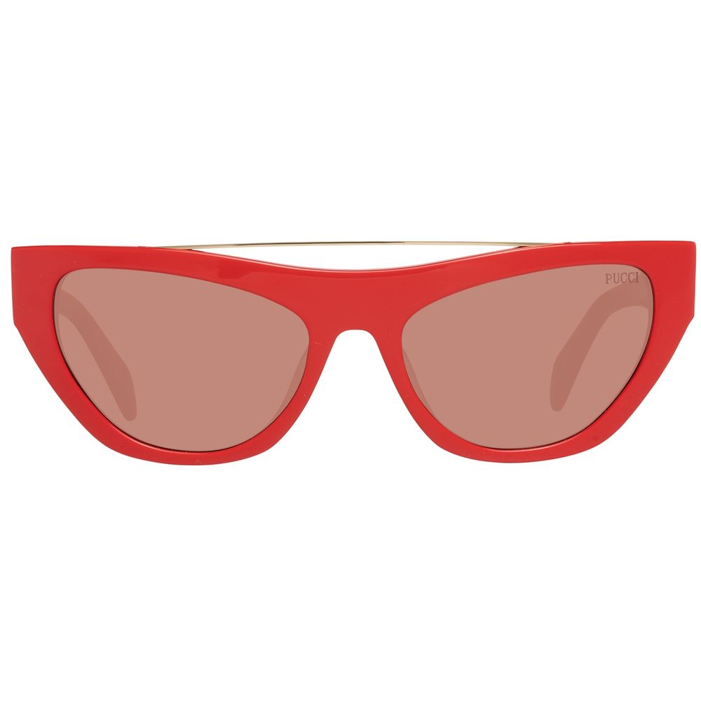 Emilio Pucci Metal Red Sunglasses Glam Steals