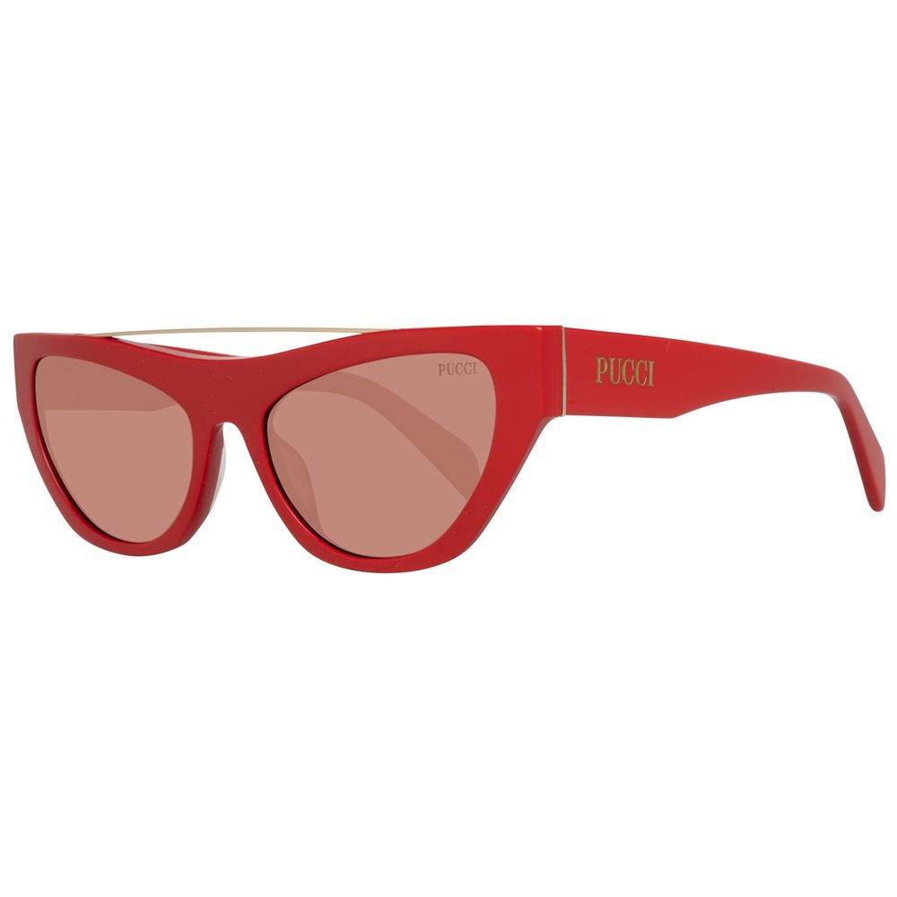 Emilio Pucci Metal Red Sunglasses Glam Steals