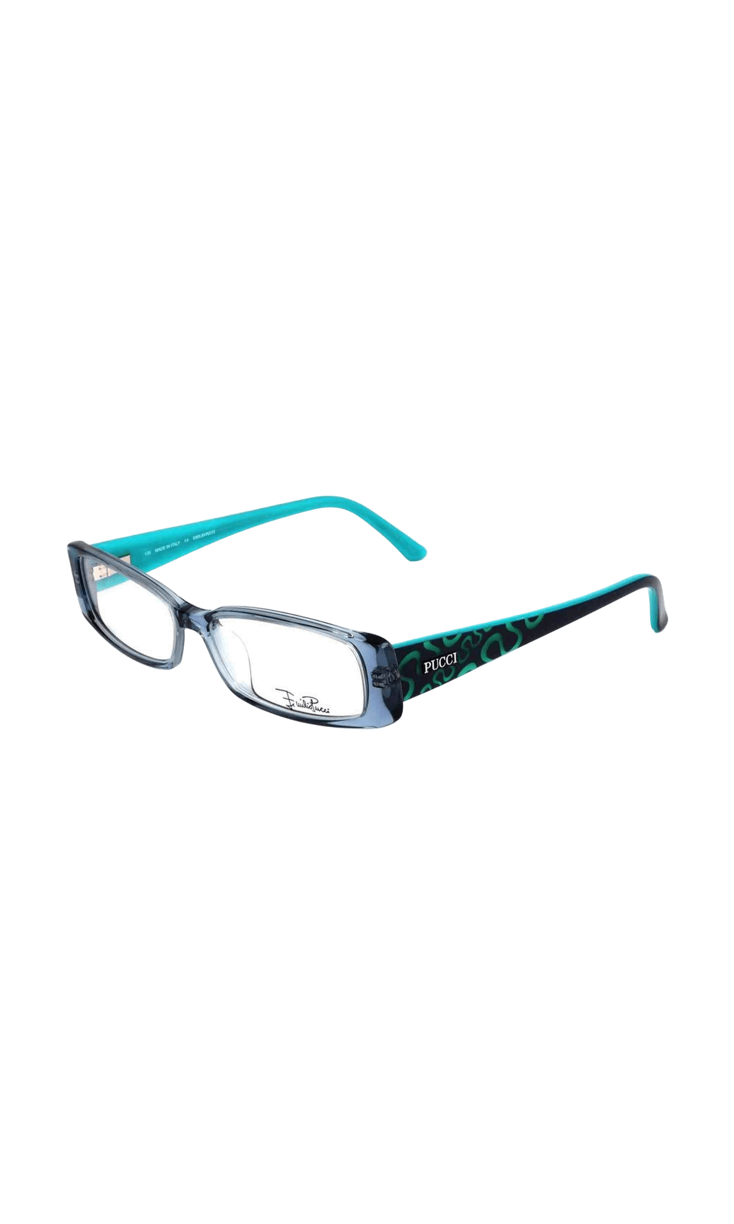 Emilio Pucci Plastic Blue Frame Glam Steals