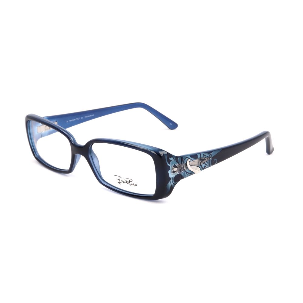 Emilio Pucci Plastic Blue Frame Glam Steals