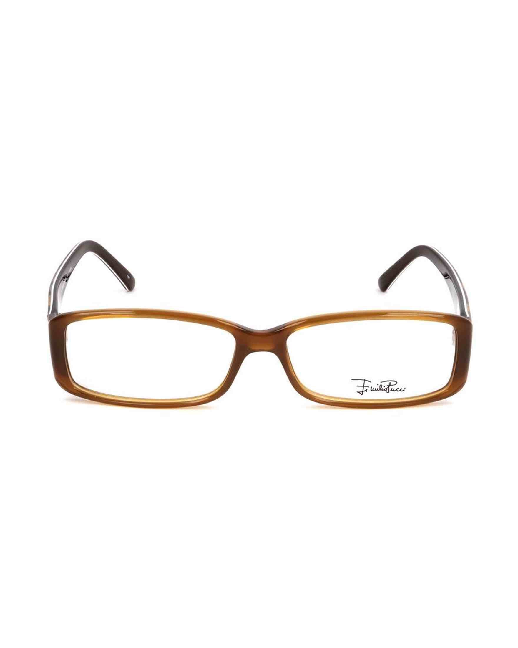 Emilio Pucci Plastic Brown Frame Glam Steals
