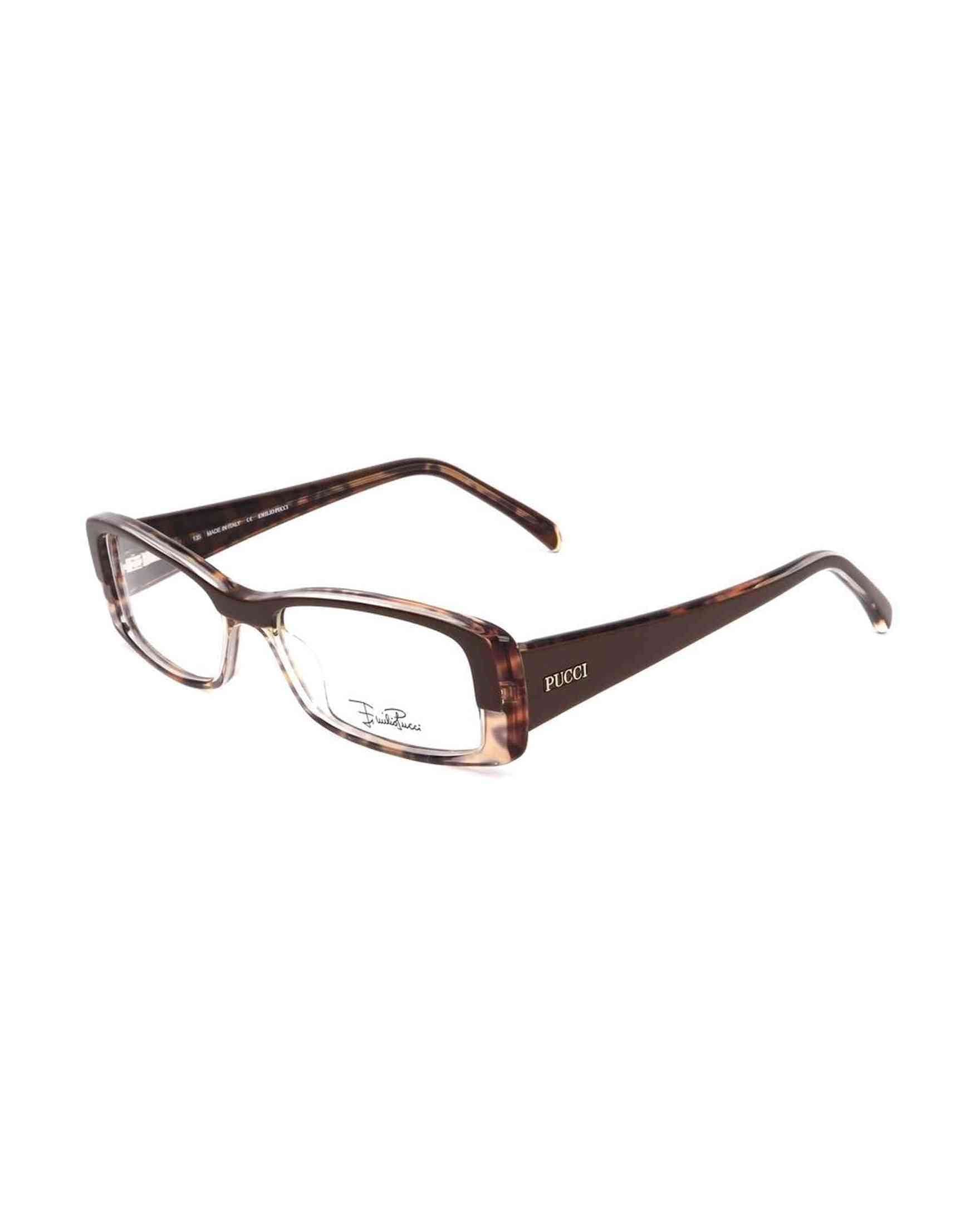 Emilio Pucci Plastic Brown Frame Glam Steals