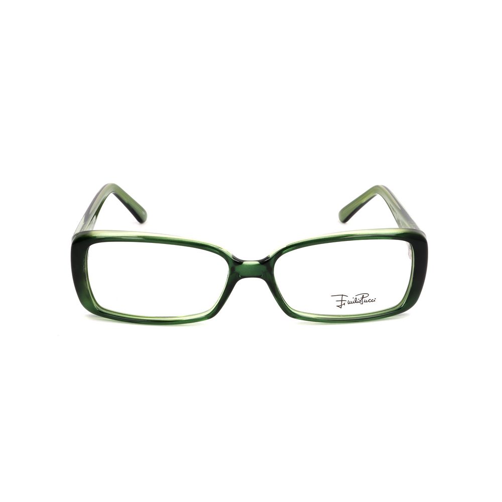Emilio Pucci Plastic Green Frame Glam Steals