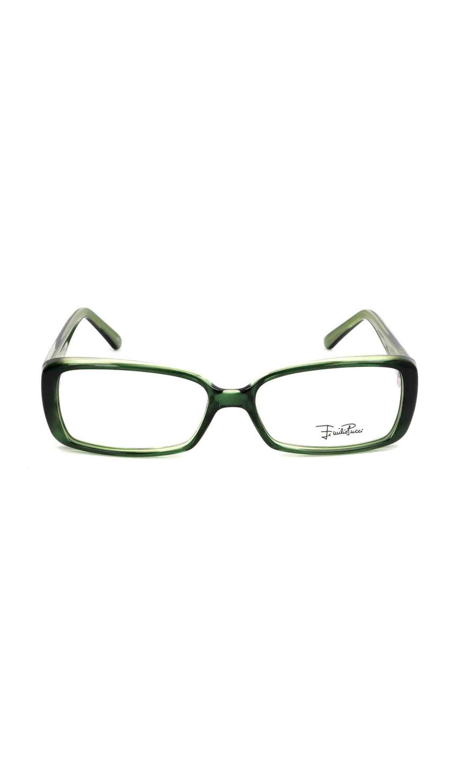 Emilio Pucci Plastic Green Frame Glam Steals