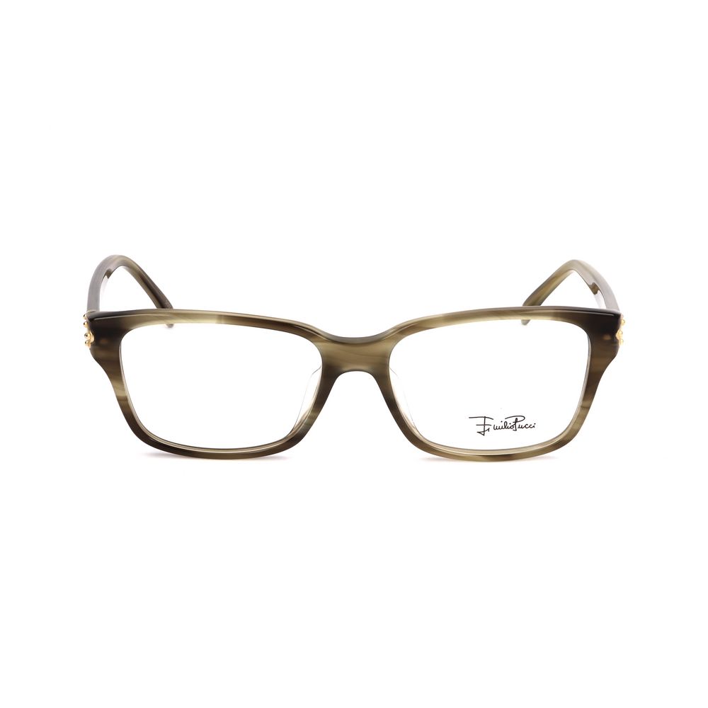 Emilio Pucci Plastic Green Frame Glam Steals