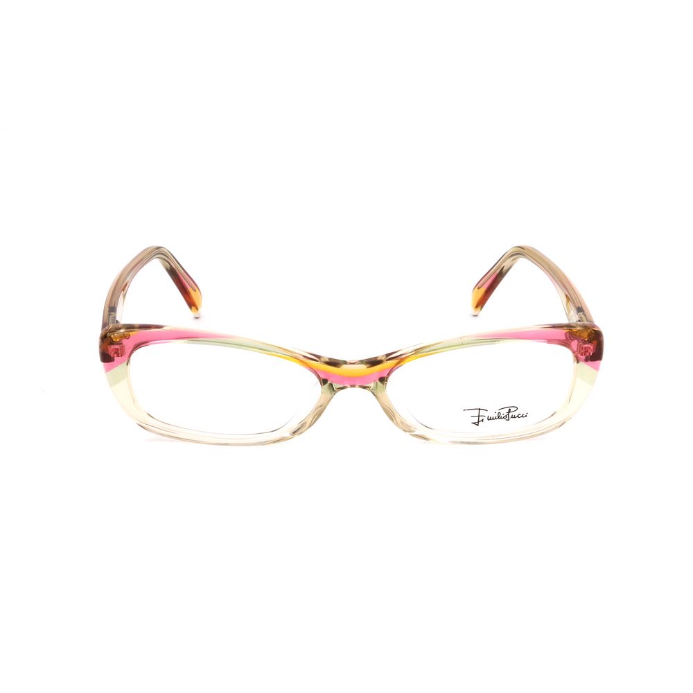 Emilio Pucci Plastic Multicolor Frame Glam Steals
