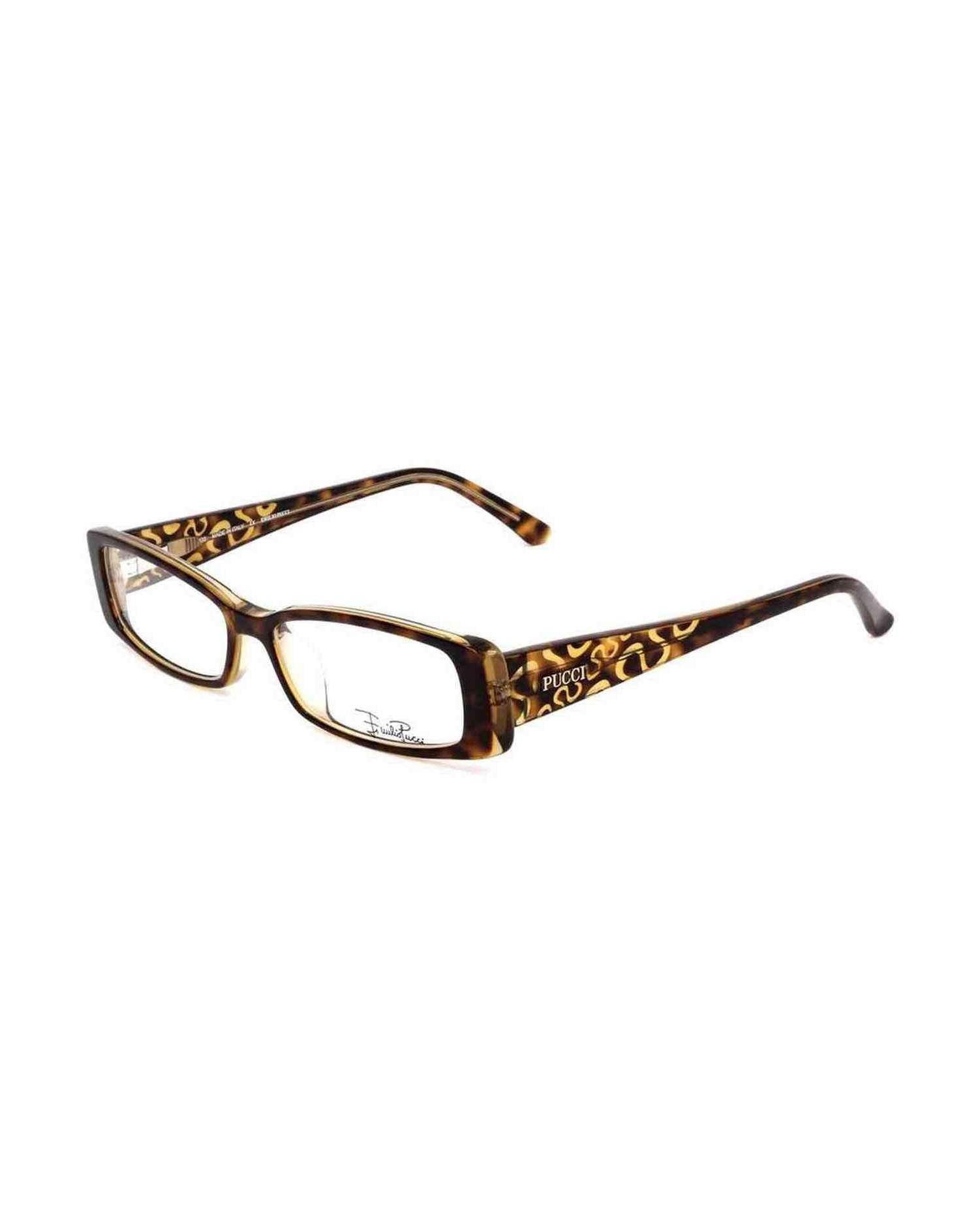 Emilio Pucci Plastic Orange Frame Glam Steals