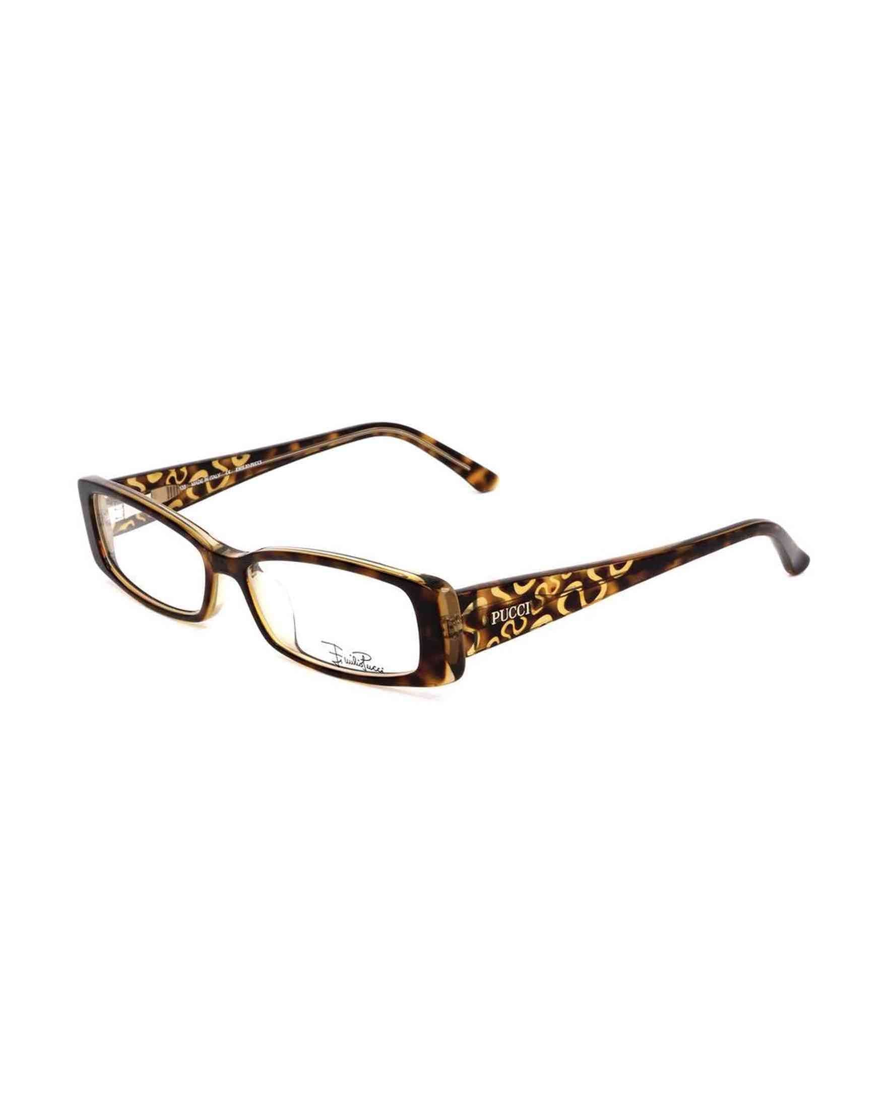 Emilio Pucci Plastic Orange Frame Glam Steals