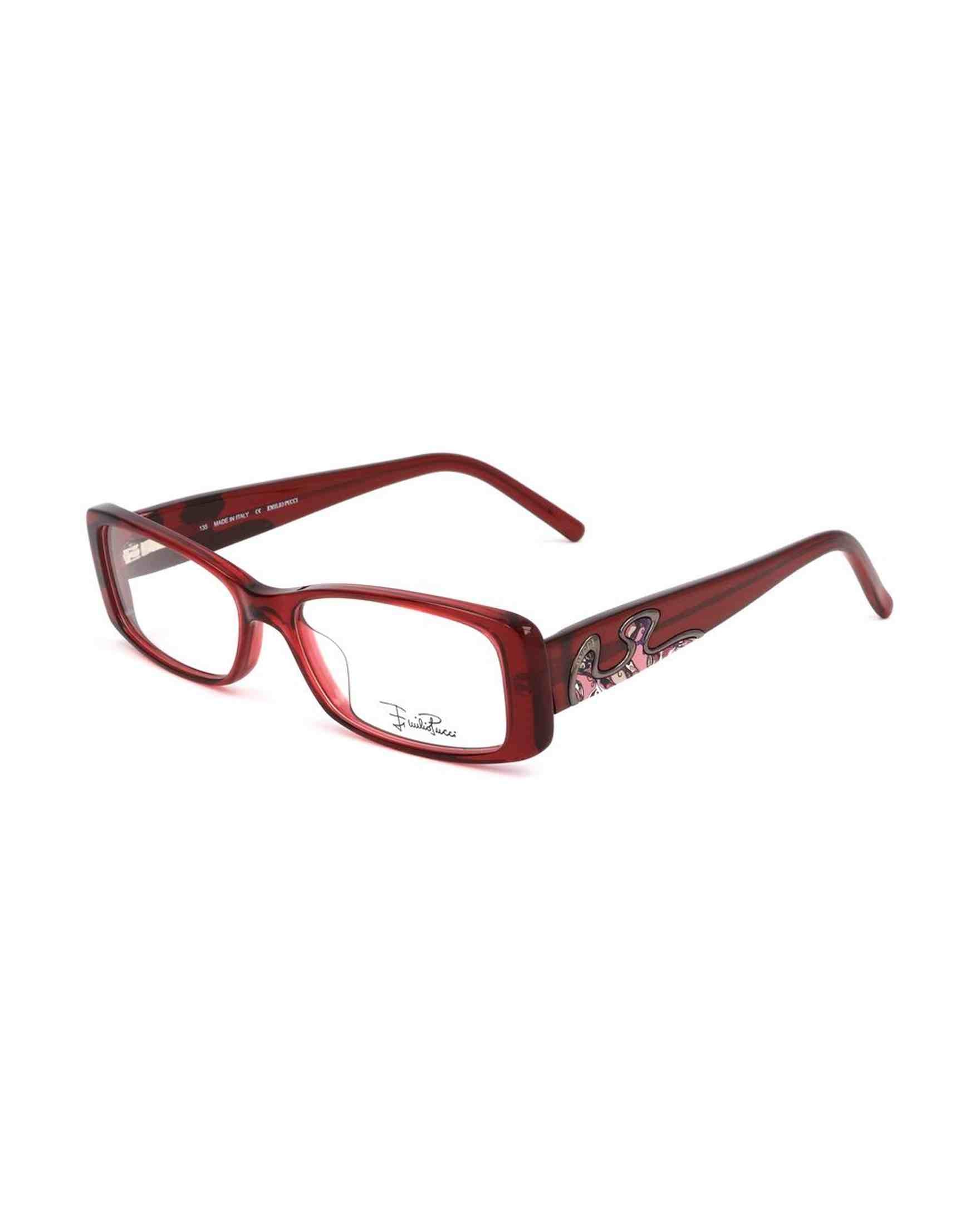 Emilio Pucci Plastic Red Frame Glam Steals