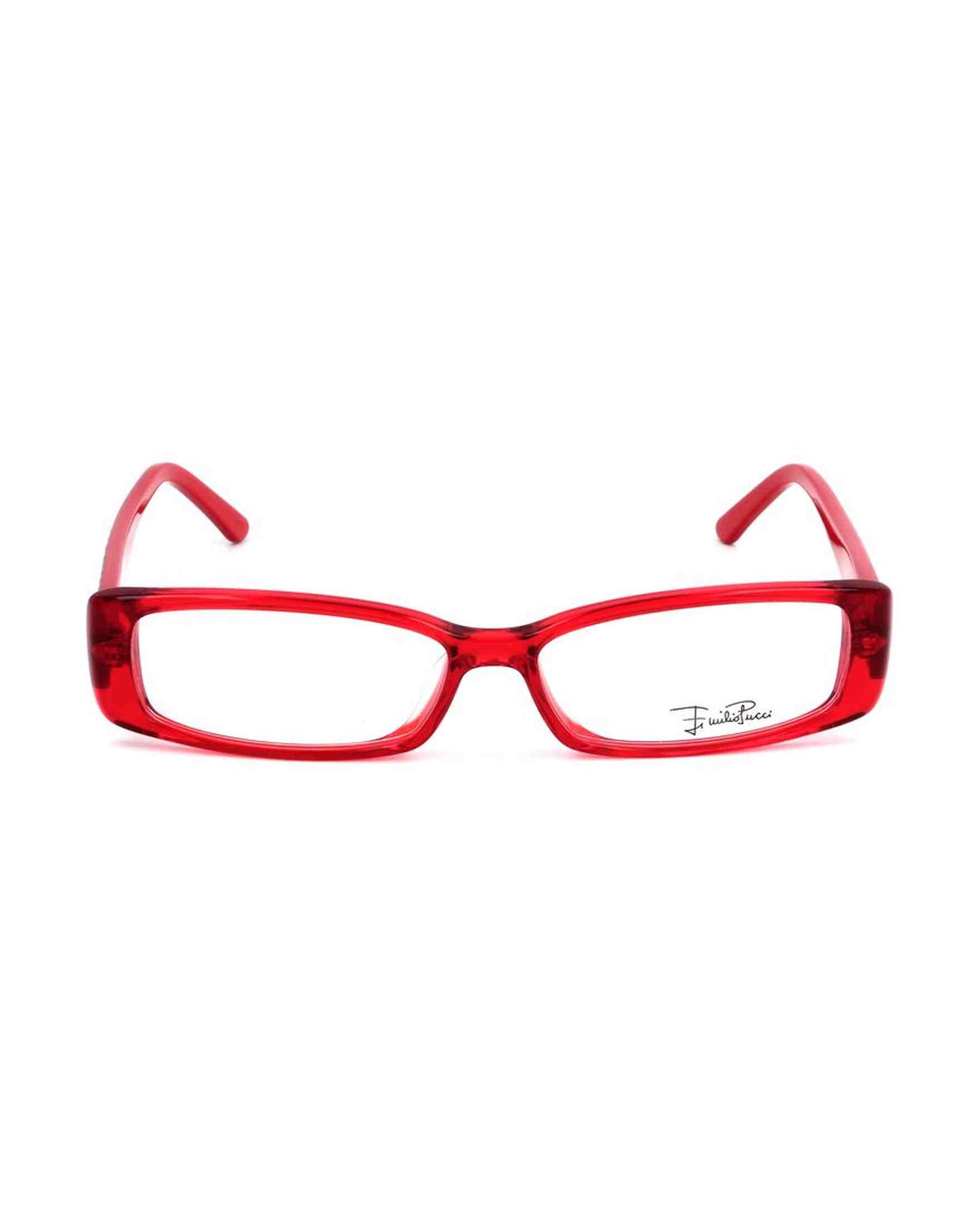 Emilio Pucci Plastic Red Frame Glam Steals