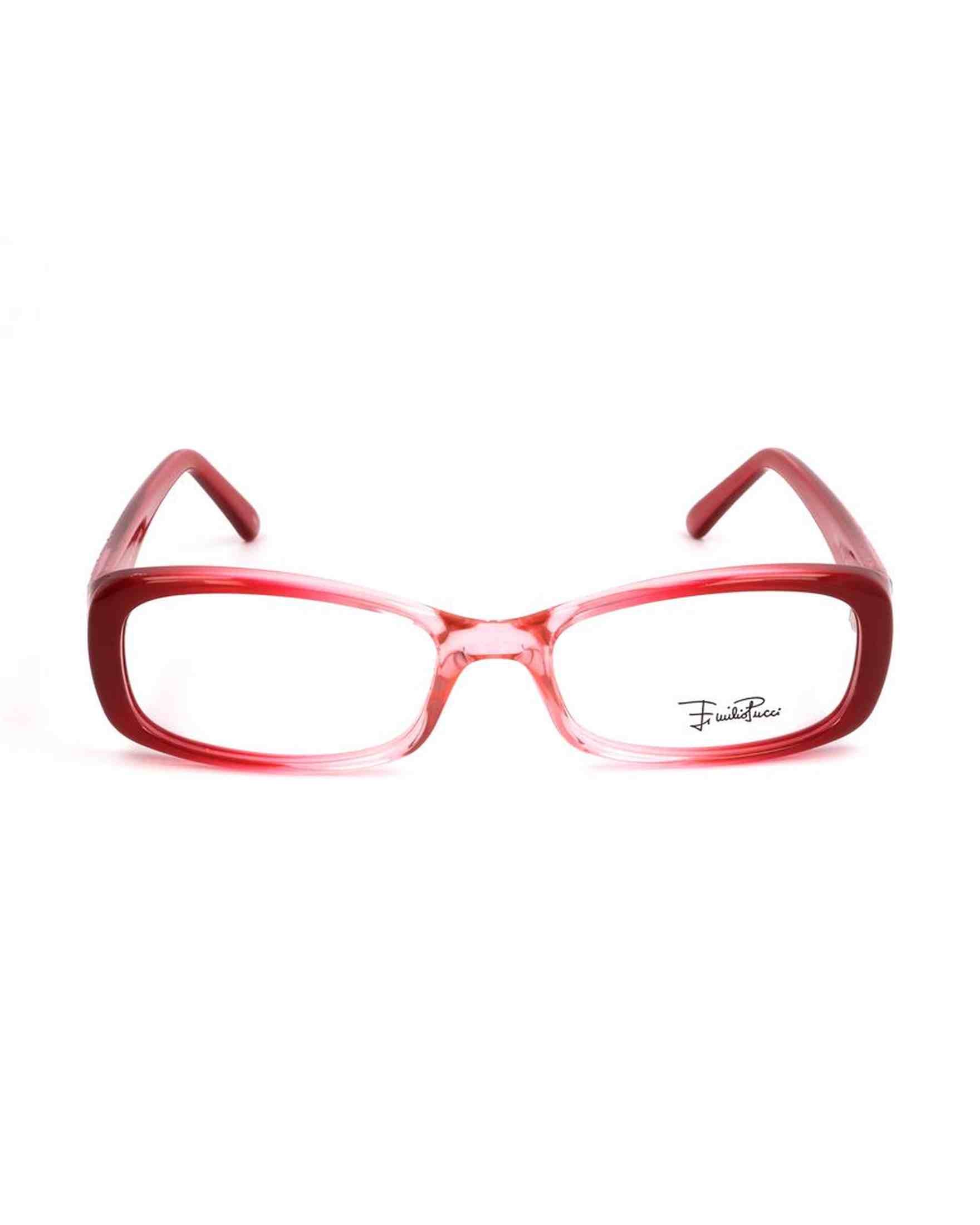 Emilio Pucci Plastic Red Frame Glam Steals