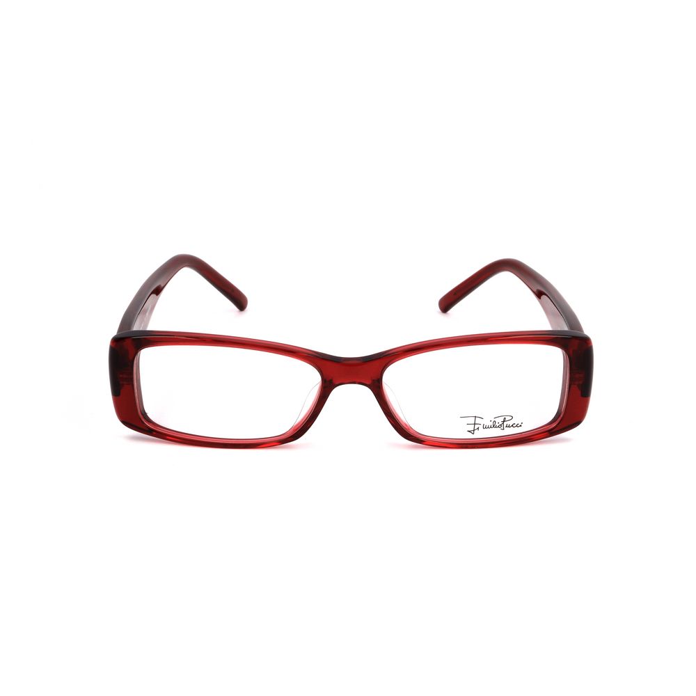 Emilio Pucci Plastic Red Frame Glam Steals