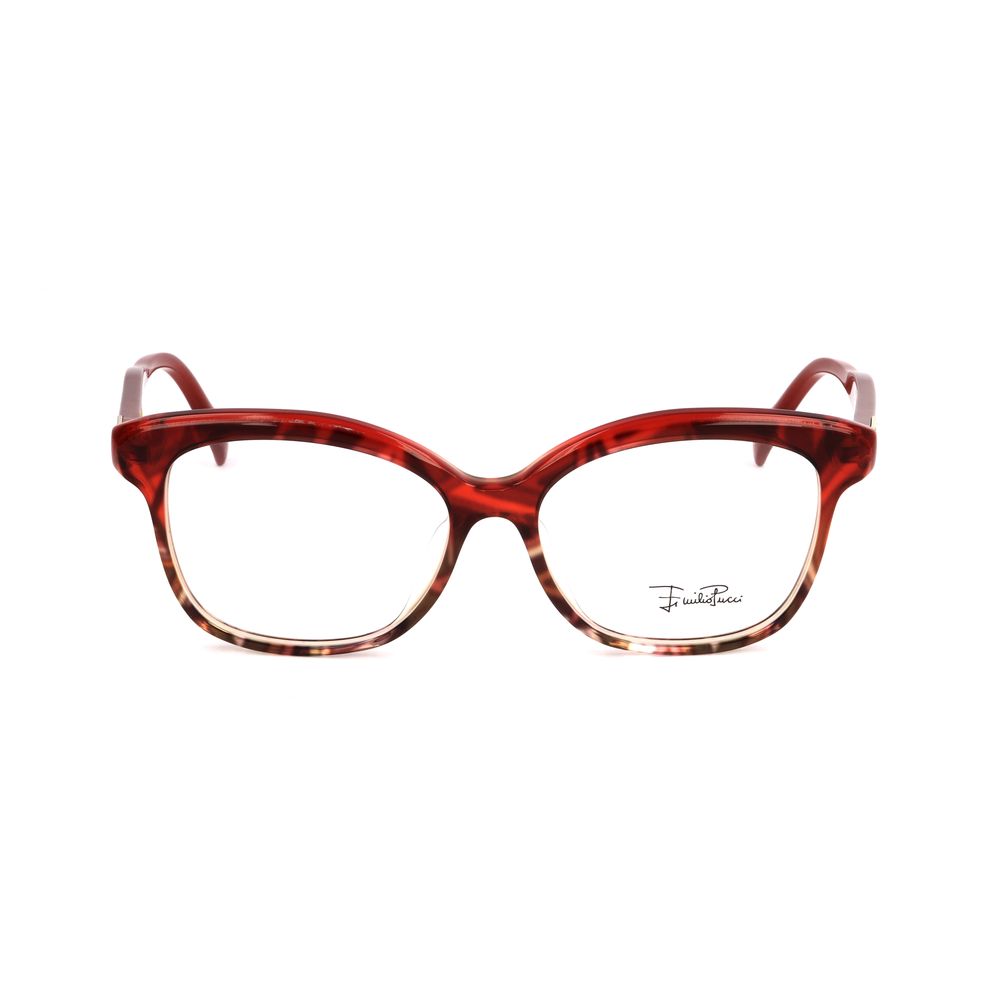 Emilio Pucci Plastic Red Frame Glam Steals