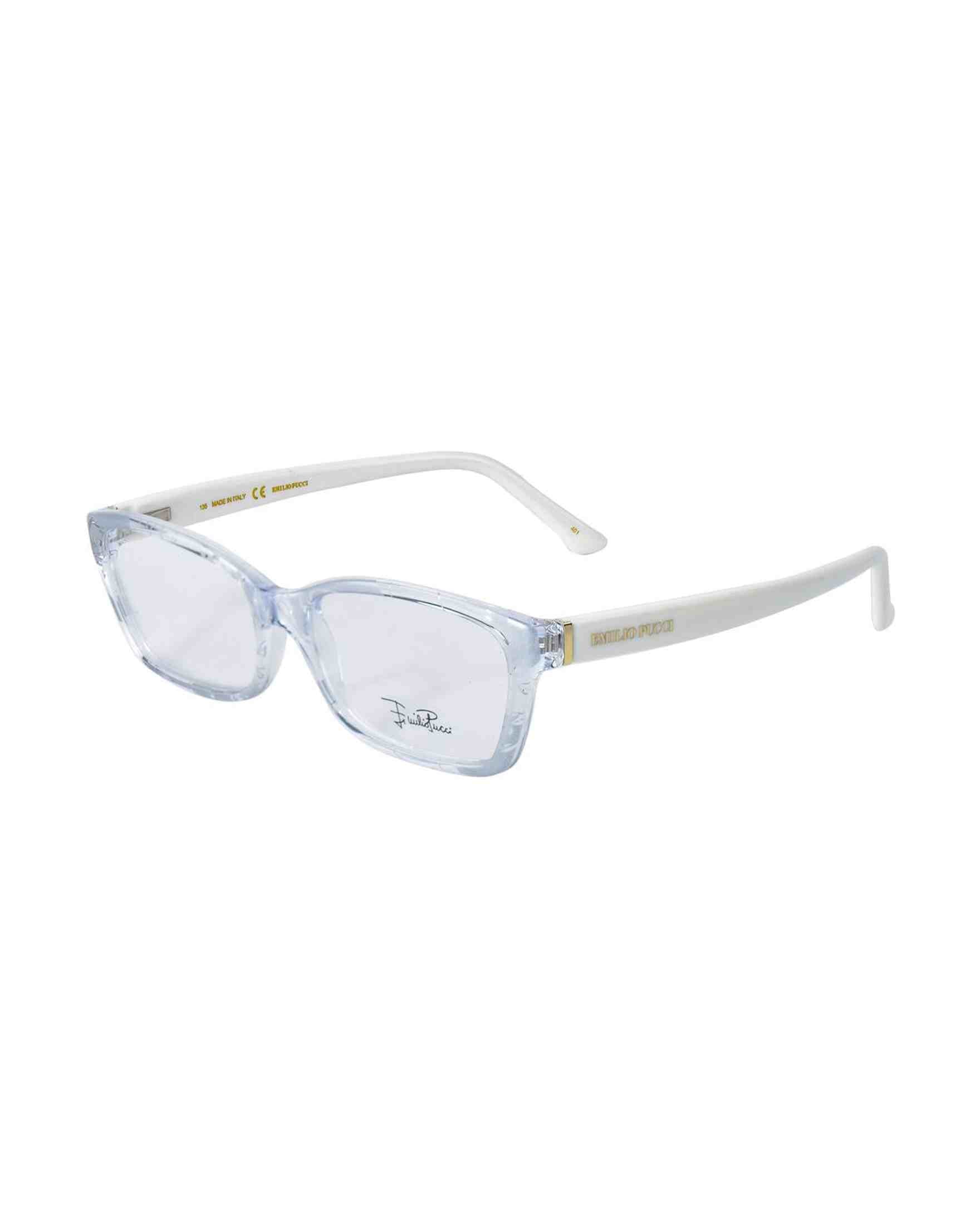 Emilio Pucci Transparent Plastic Frame Glam Steals