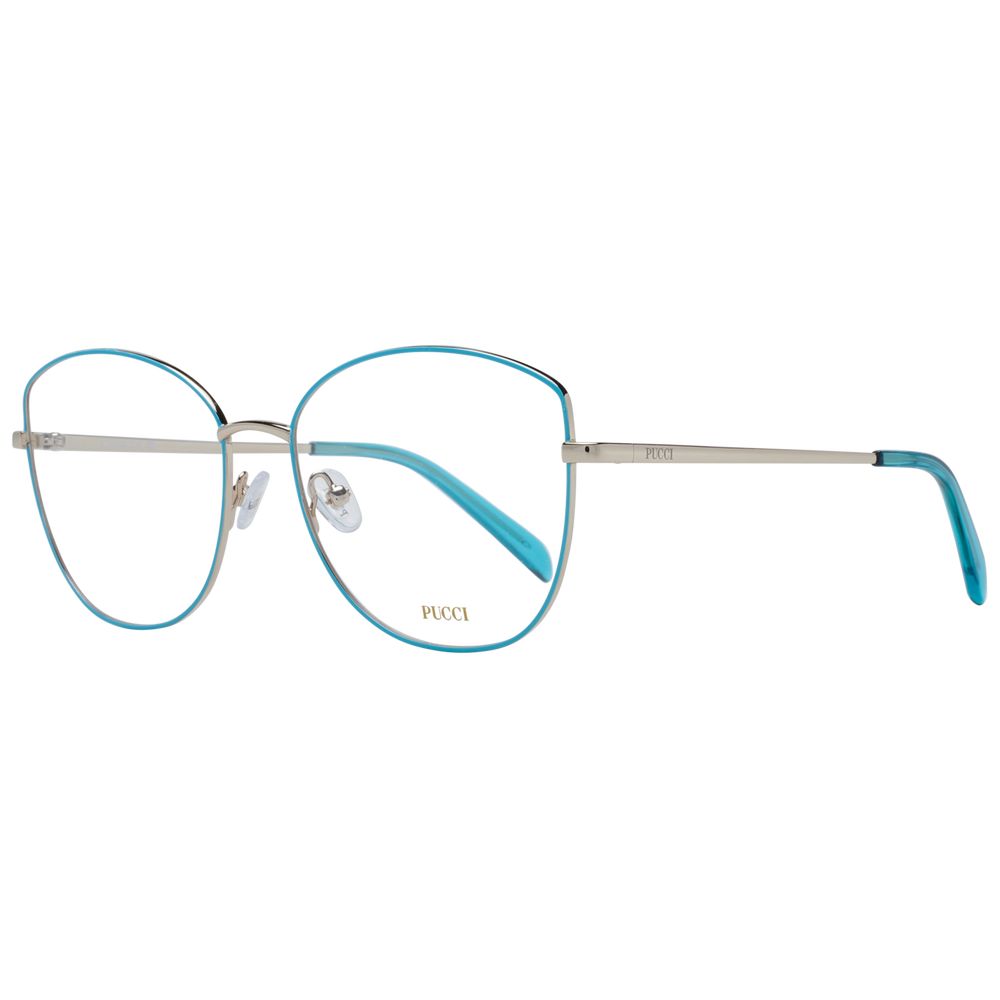 Emilio Pucci Turquoise Women Optical Frame Glam Steals
