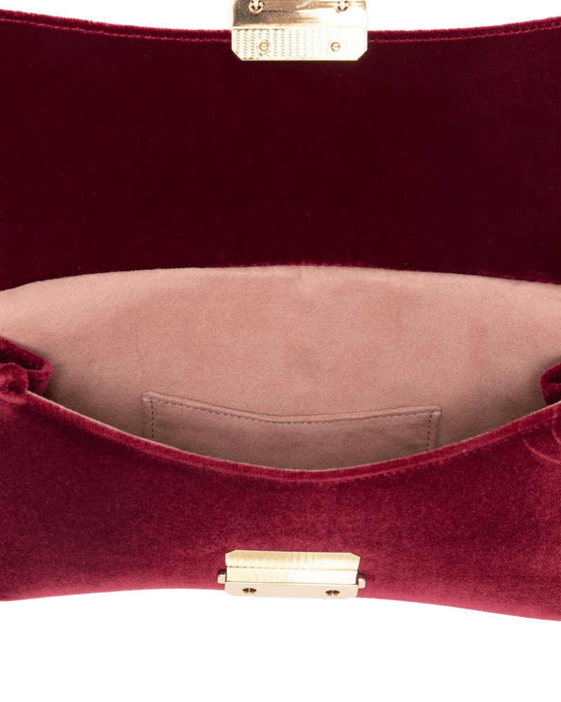 Emporio Armani Bordeaux Bag Glam Steals