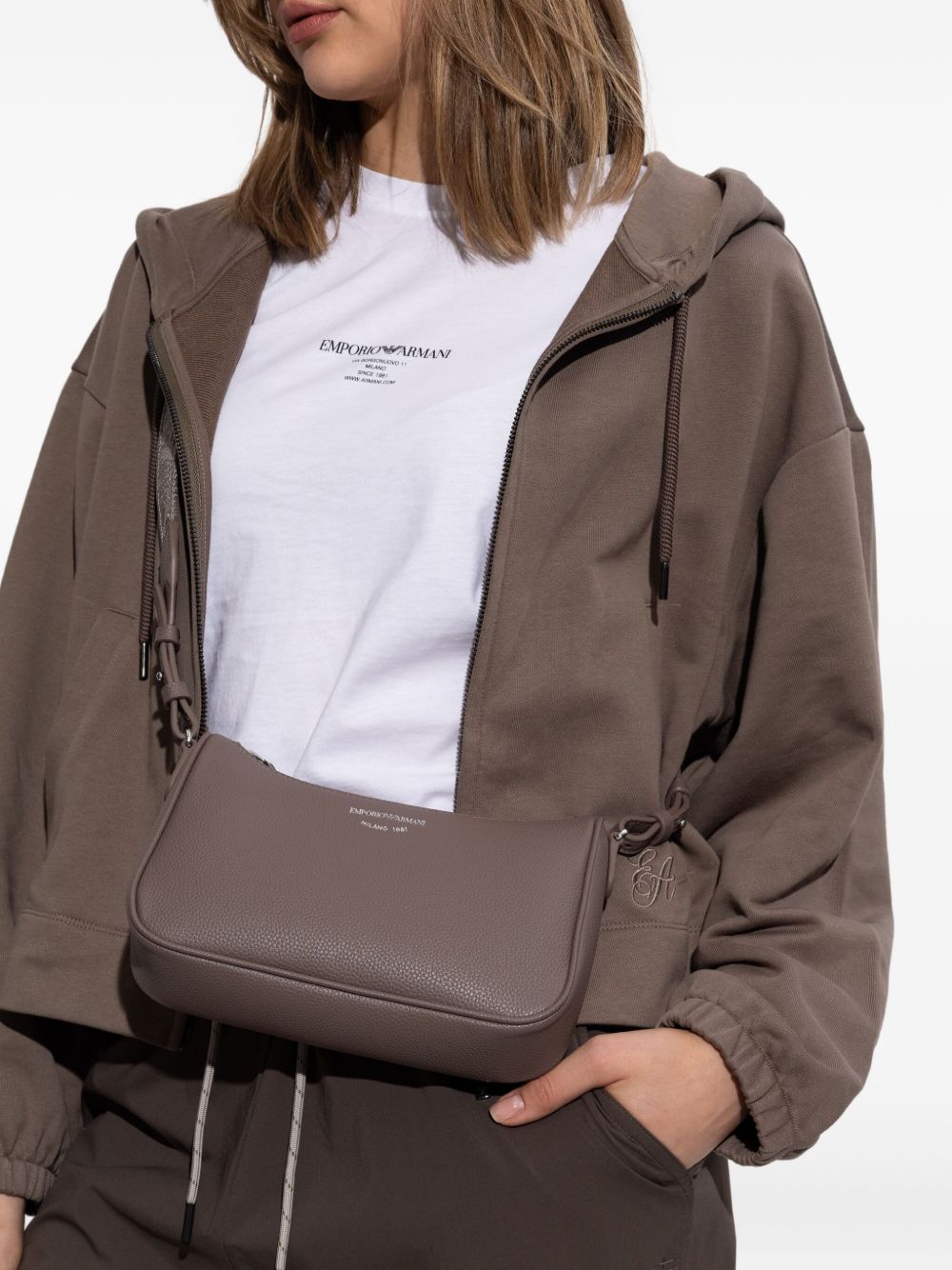 Emporio Armani Baguette Shoulder Bag Glam Steals