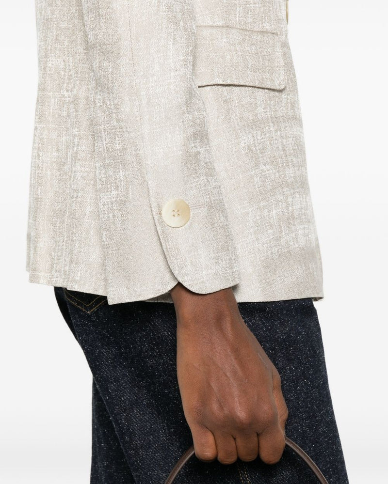 Emporio Armani Beige Capsule Pre Jacket Glam Steals