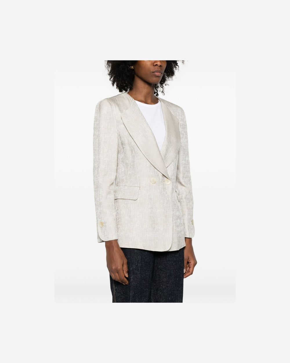 Emporio Armani Beige Capsule Pre Jacket Glam Steals