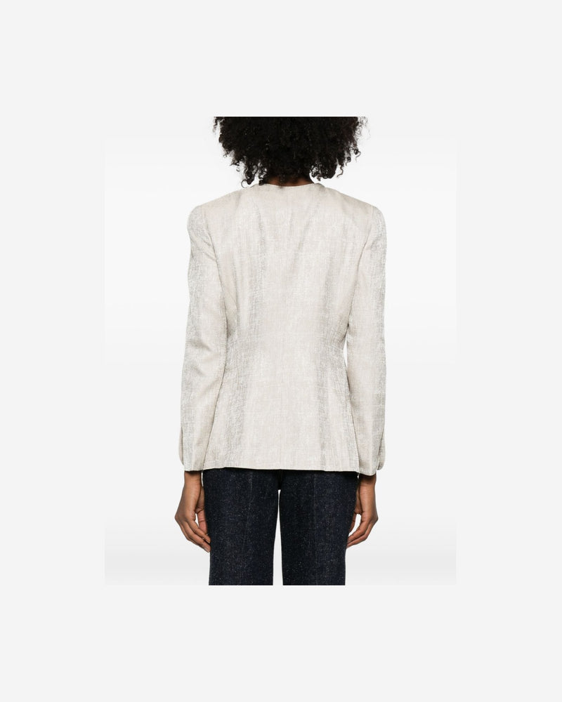 Emporio Armani Beige Capsule Pre Jacket Glam Steals