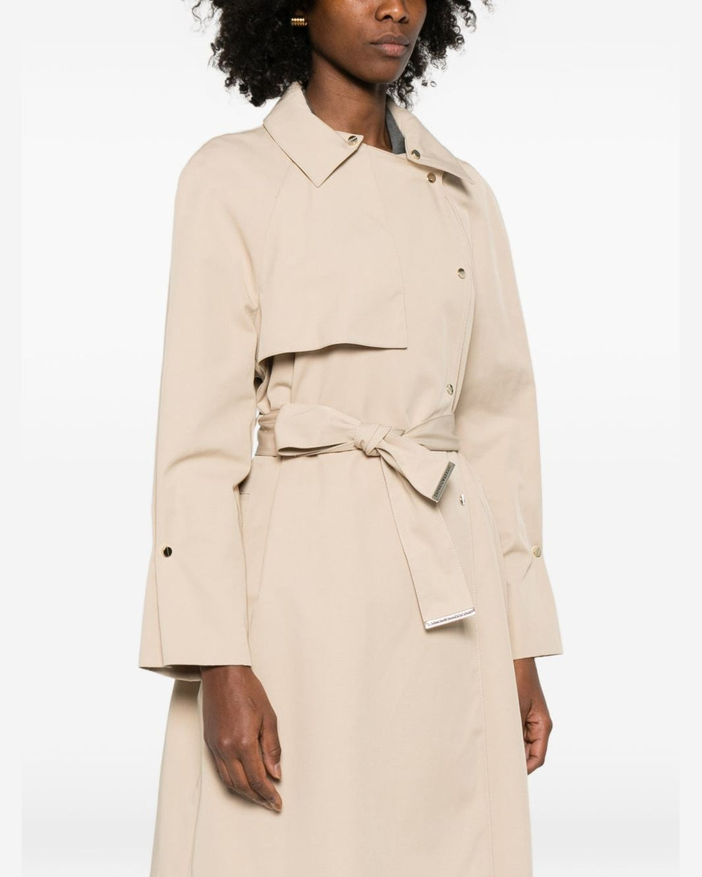 Emporio Armani Beige Coat Glam Steals