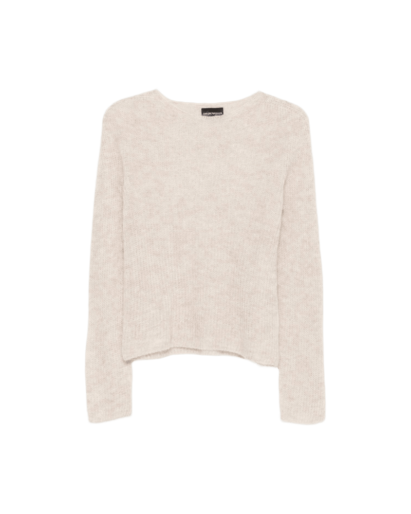 Emporio Armani Beige Sweater Glam Steals