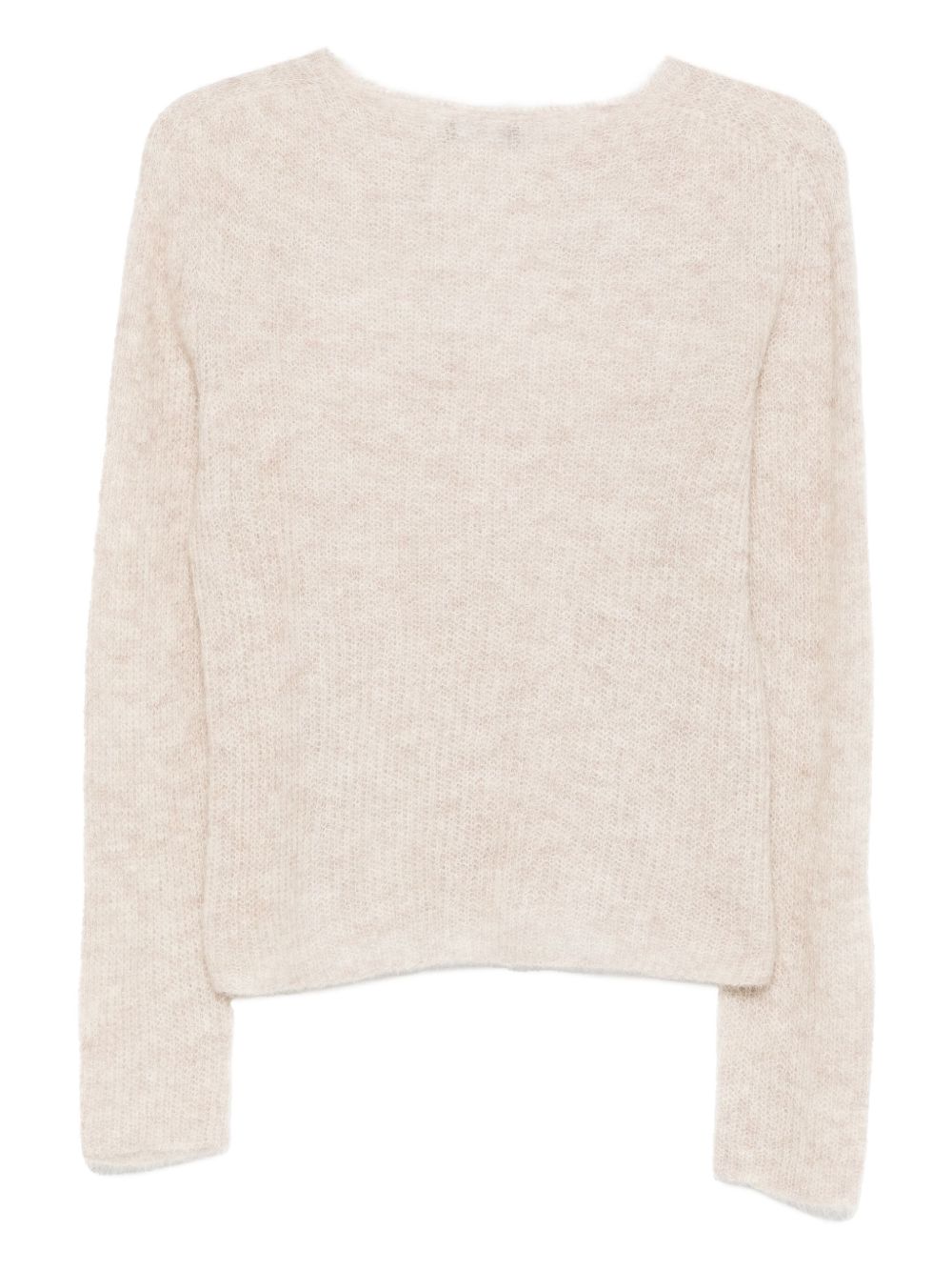 Emporio Armani Beige Sweater Glam Steals