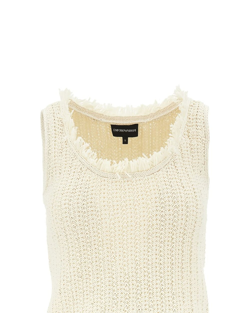Emporio Armani Beige Top Topwear