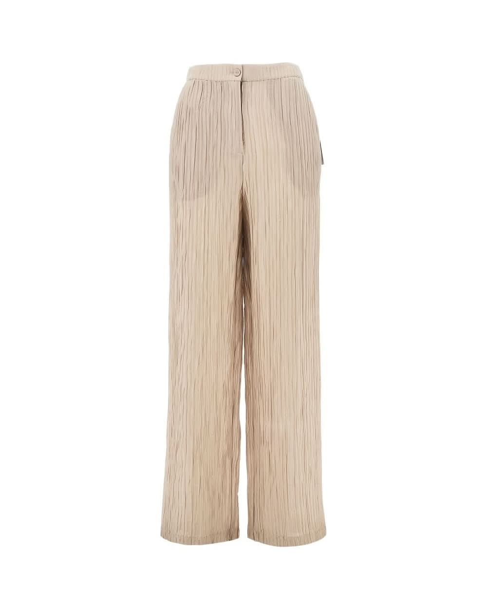 Emporio Armani Beige Trouser Glam Steals
