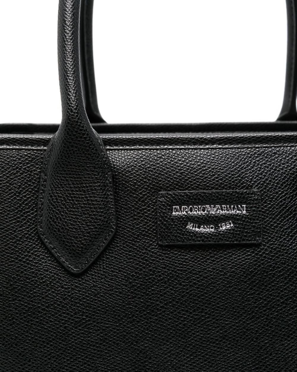 Emporio Armani Black Bag Shopper