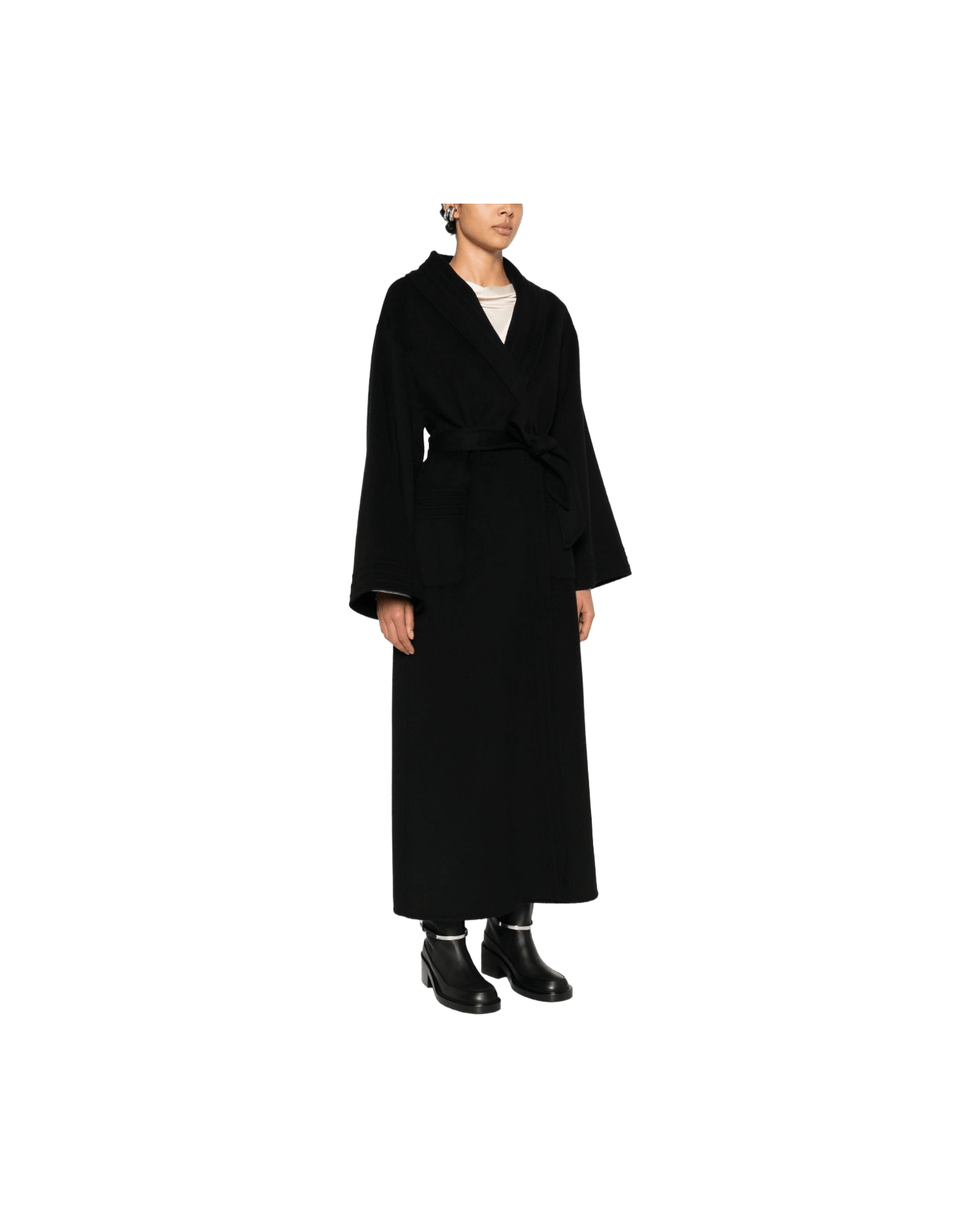 Emporio Armani Black Coat Glam Steals