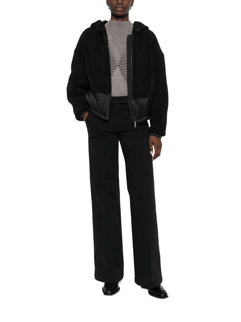 Emporio Armani Black Coat Glam Steals