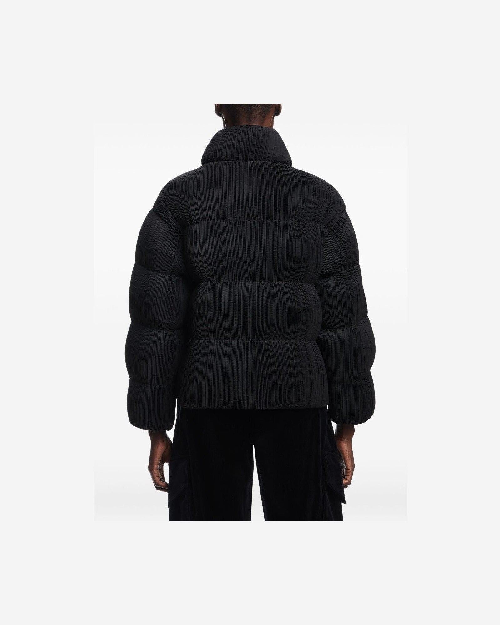 Emporio Armani Black Coat Puffer Jackets
