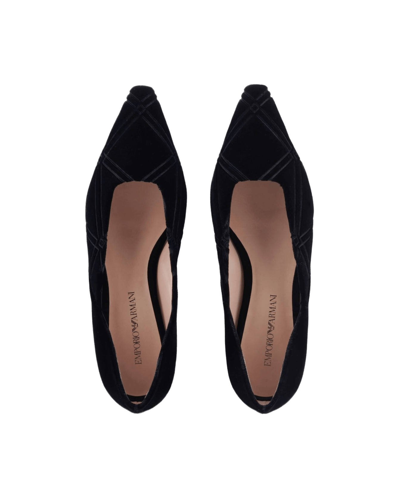 Emporio Armani Black Flat Shoes Glam Steals
