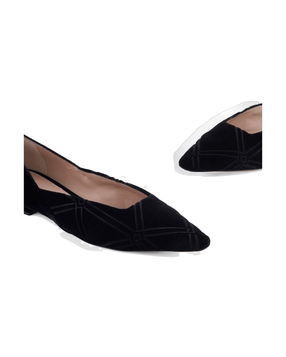 Emporio Armani Black Flat Shoes Glam Steals