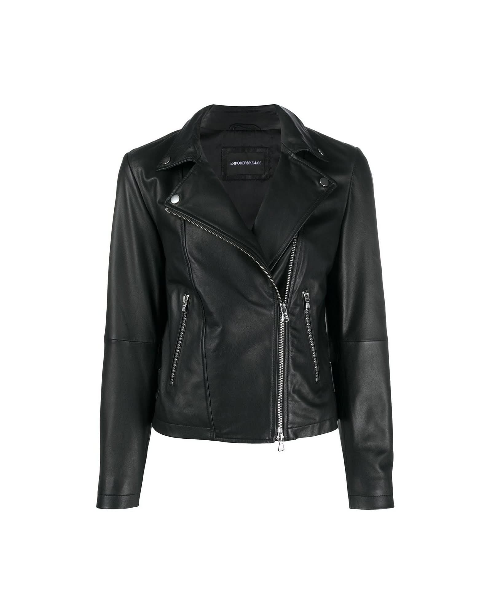 Emporio Armani Black Jacket Jackets