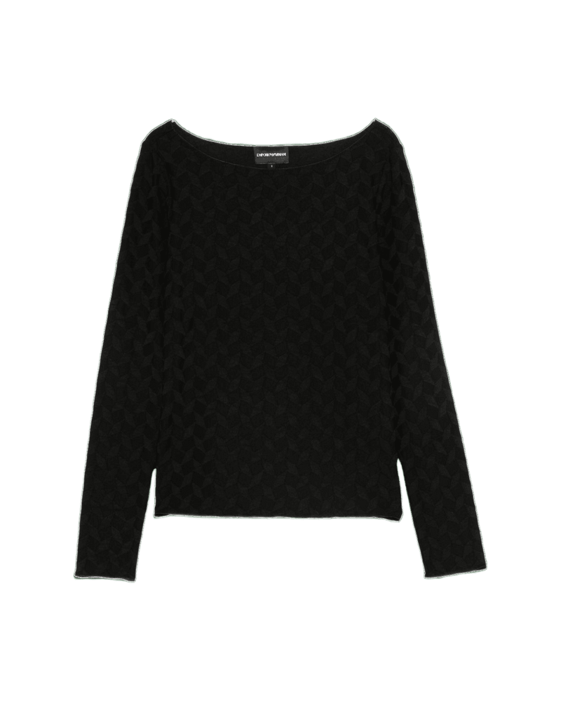 Emporio Armani Black Sweater Glam Steals