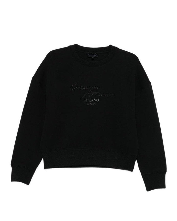 Emporio Armani Black Sweater Topwear