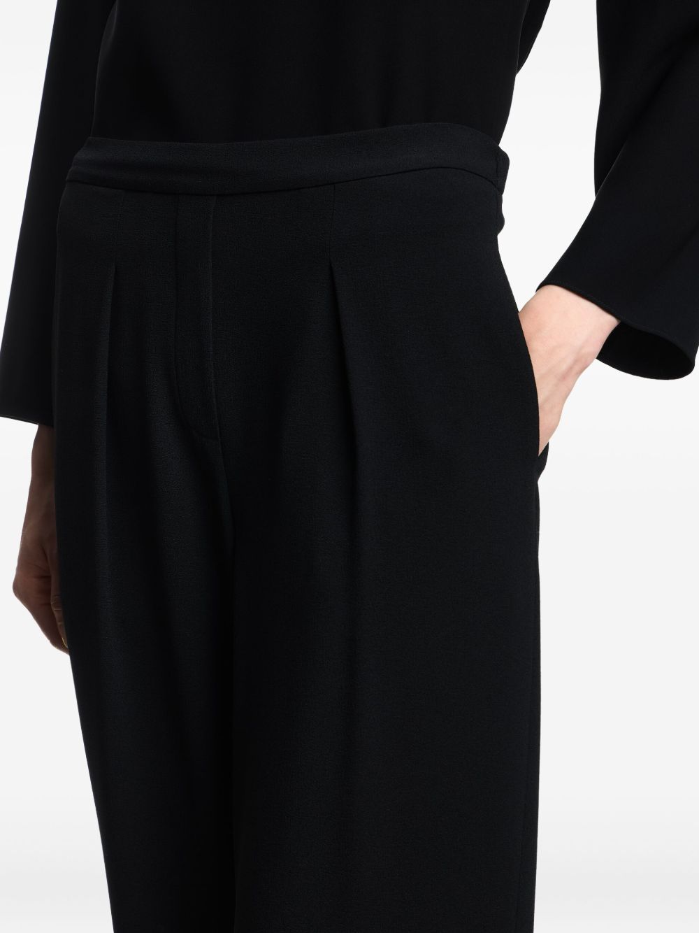 Emporio Armani Black Trouser Glam Steals