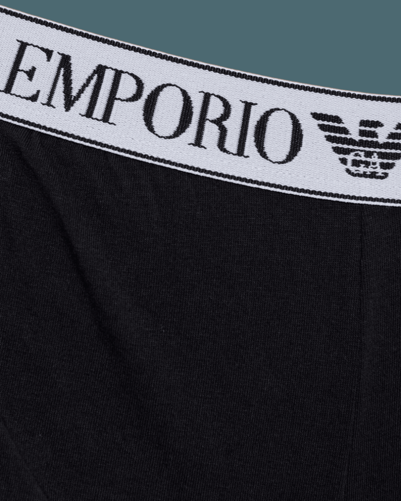 Emporio Armani Black Underwear Glam Steals