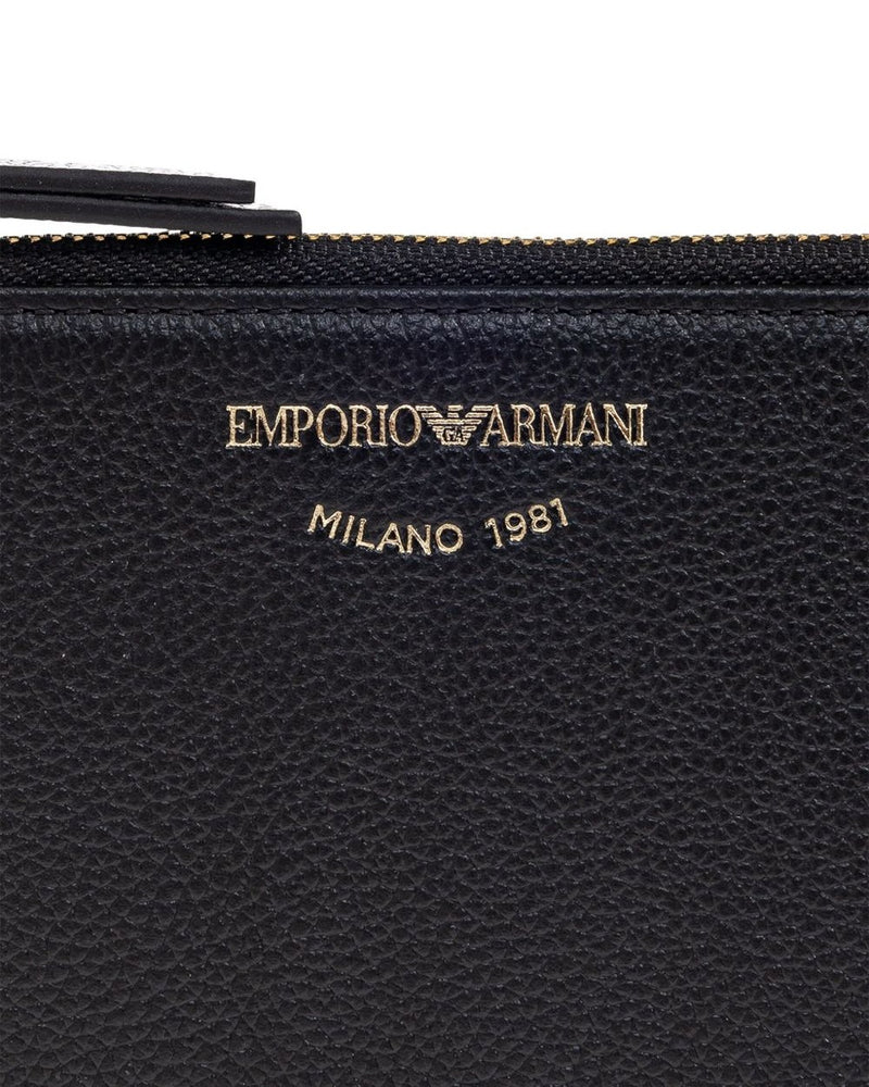 Emporio Armani Black Wallets Glam Steals