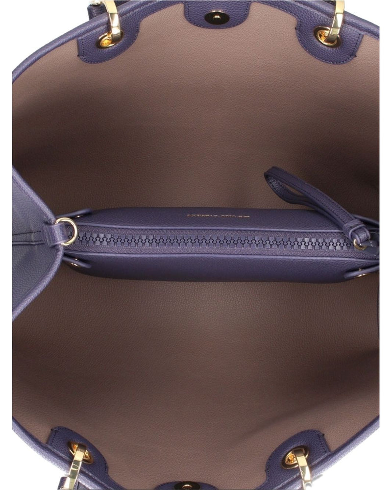 Emporio Armani Blue Bag Glam Steals