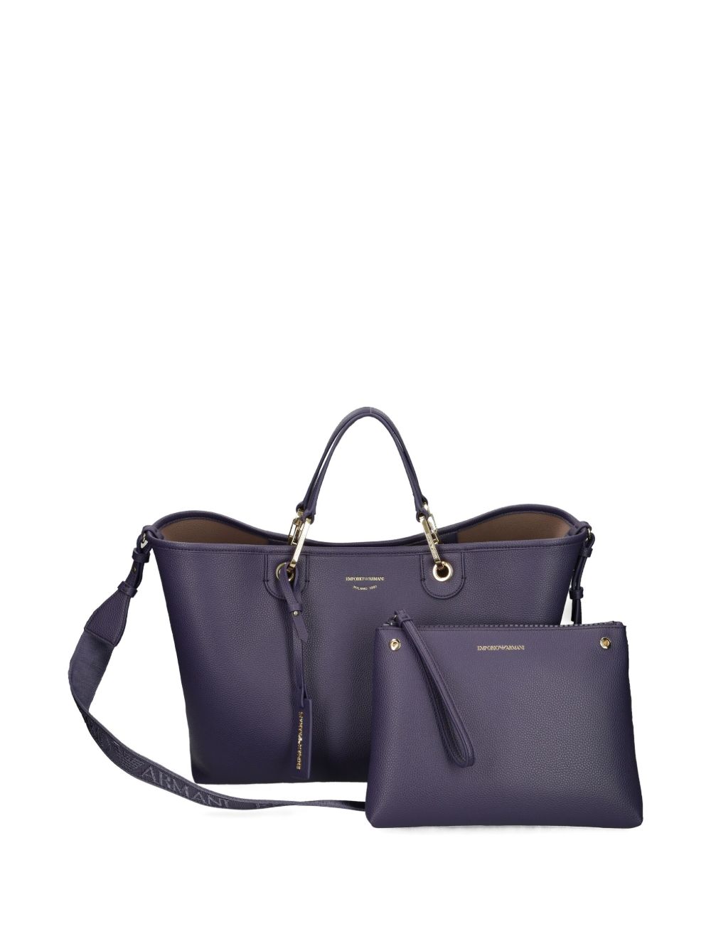 Emporio Armani Blue Bag Glam Steals