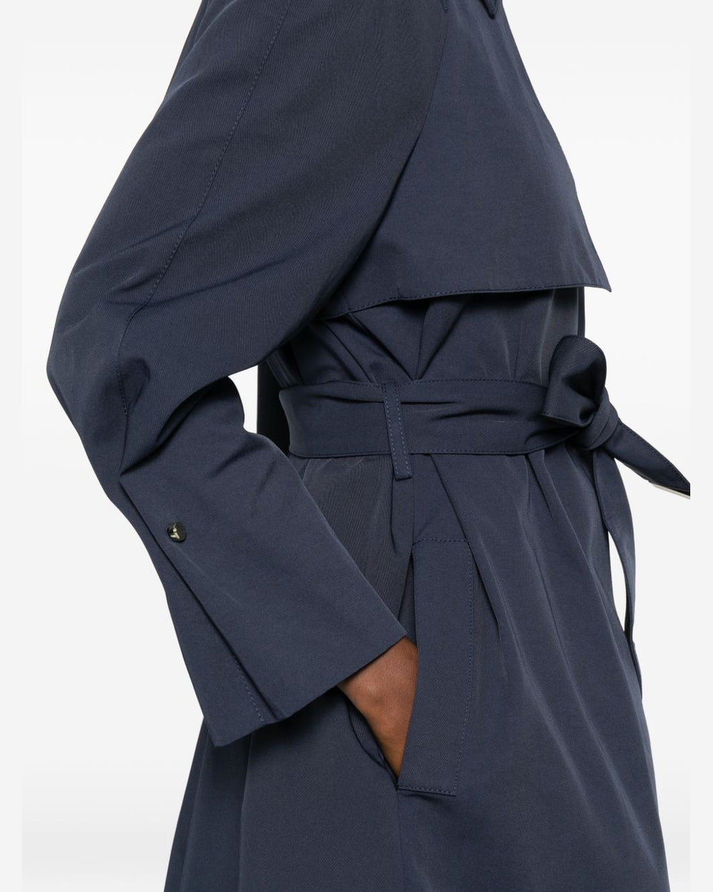 Emporio Armani Blue Coat Glam Steals